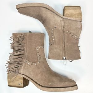 Sam Edelman Bernie Fringe Western Bootie-New